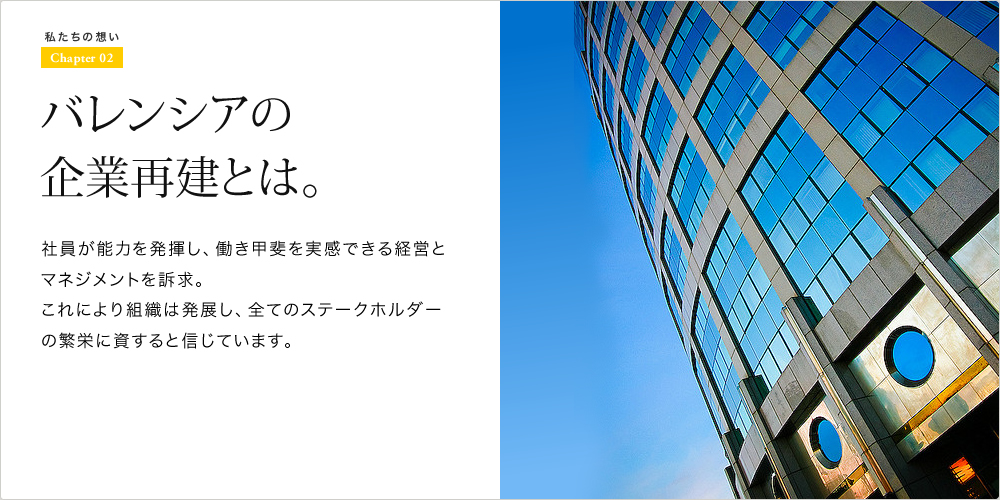 バレンシアの企業再建とは。